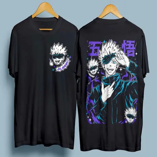 Gojo Satoru Oversized Anime T-Shirt